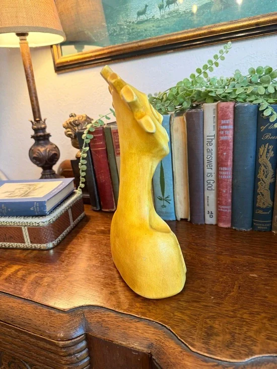 MCM Evolucion Ceramica Contemporary Mexican Sculpture Modern Art Bust "Guzman" - Picture 7 of 16